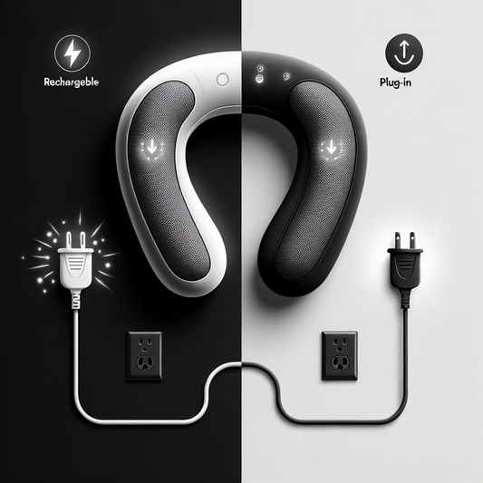 “Rechargeable vs Plug-in Neck Massager Pillow: Pros & Cons”