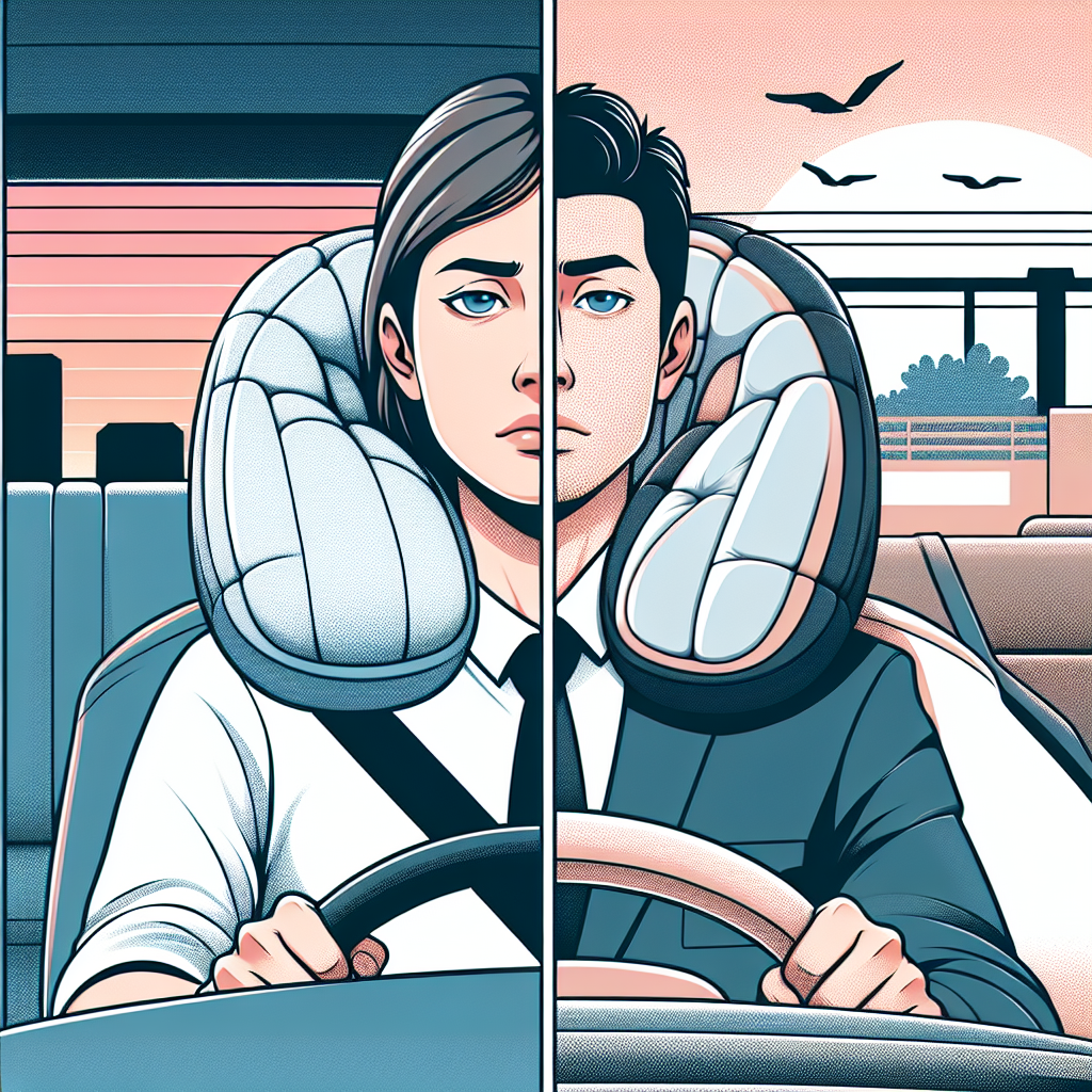 “From Commuter Stress to Comfort: Neck Massager Pillow in the Car”