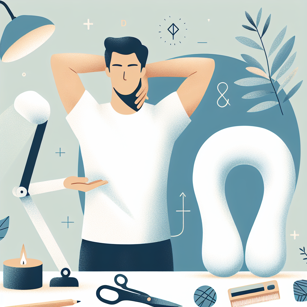 “DIY Neck Stretch + Neck Massager Pillow Combo”