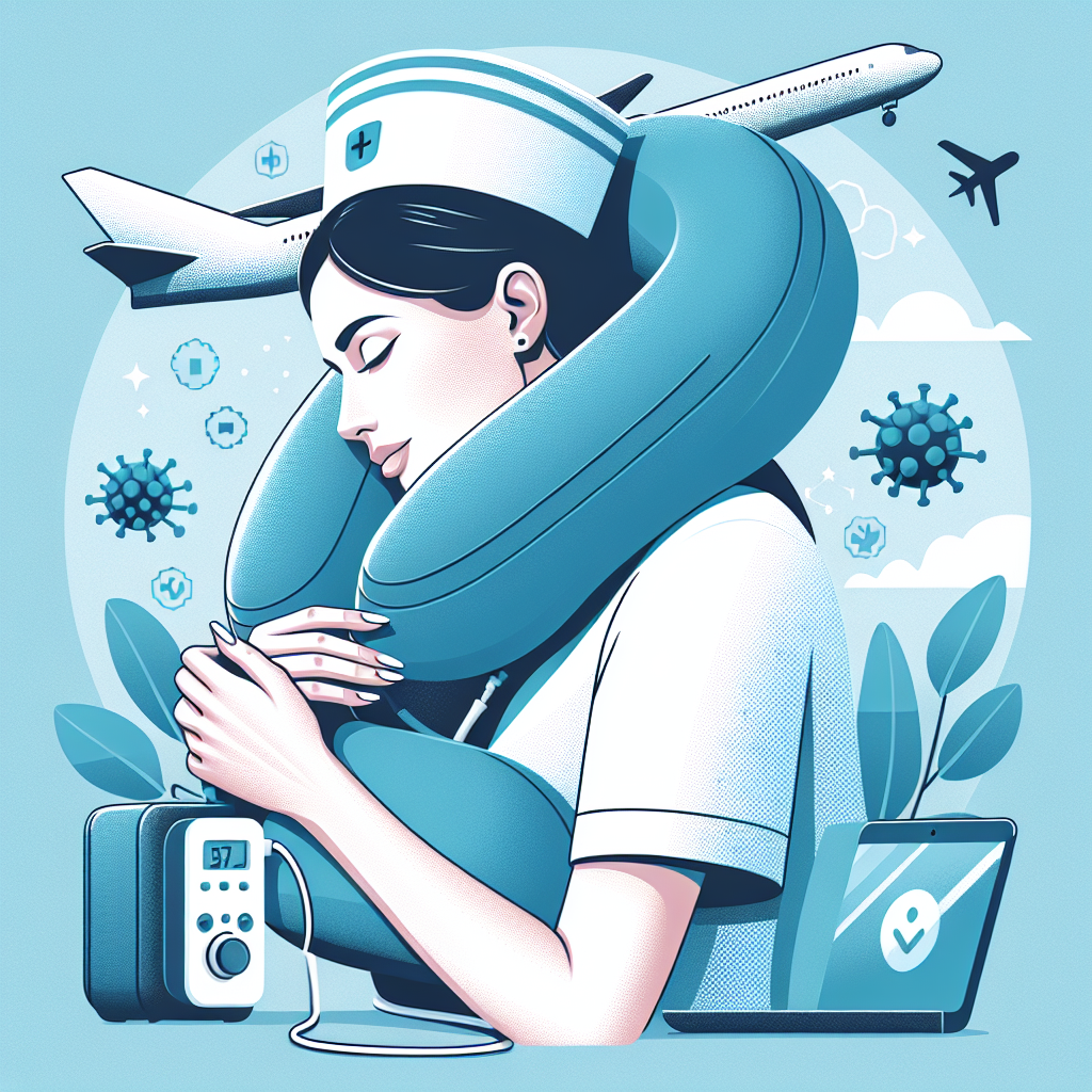 “Neck Massager Pillow for Travel Nurses”