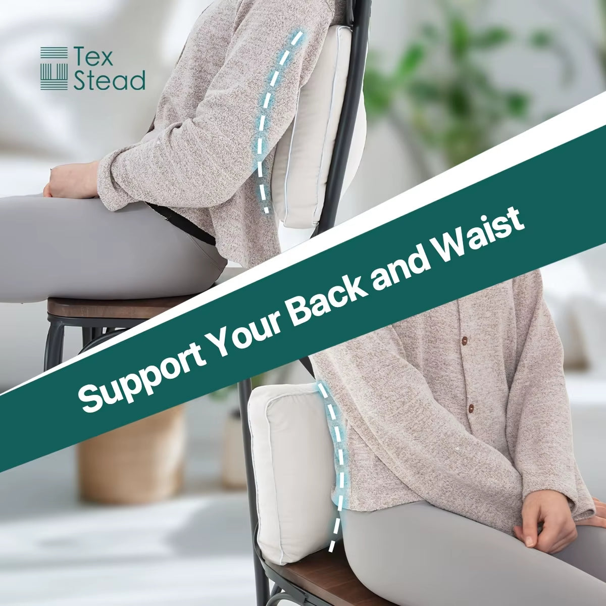 Experience Unmatched Comfort with Our 1Pc Ergonomic Knee Pillow - Adjustable Strap & Machine Washable Cover for Ultimate Side Sleeper Support, Perfect for Pregnancy and Office Use!