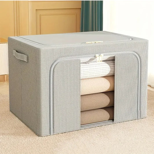 STACKABLE LINEN STORAGE BOXES - 50% off TODAY
