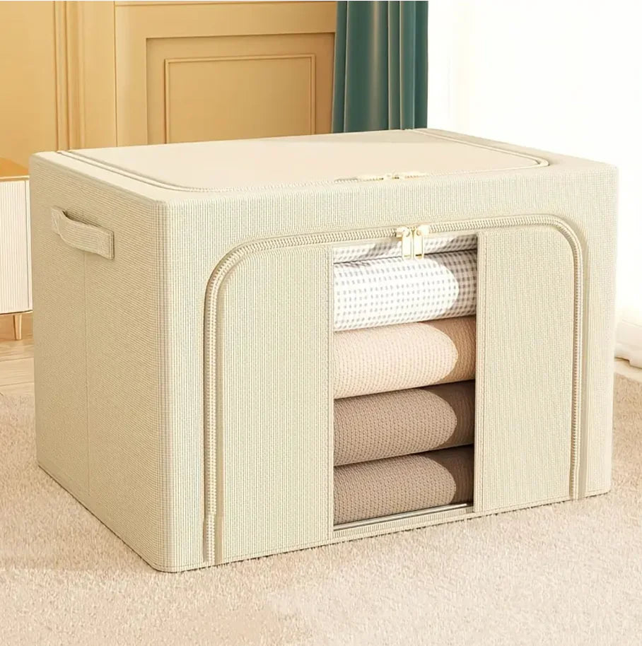 STACKABLE LINEN STORAGE BOXES - 50% off TODAY