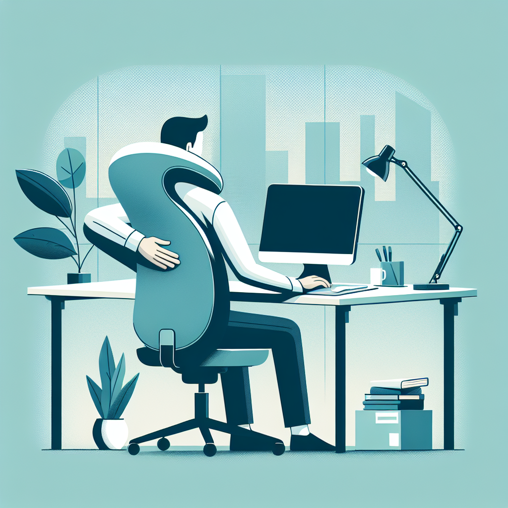 “Neck Massager Pillow for Desk Workers with Hunchback”