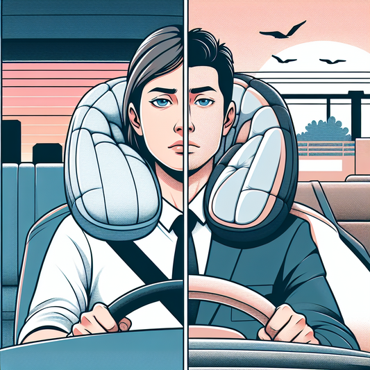 “From Commuter Stress to Comfort: Neck Massager Pillow in the Car”