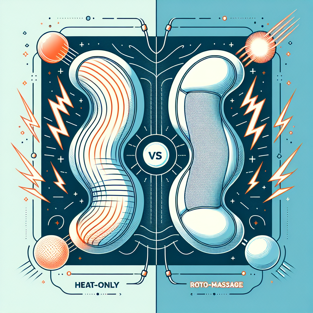 “Heat-only vs Roto-massage: Neck Massager Pillow Comparison”