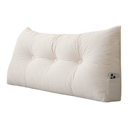 Transform Your Relaxation with Our Stylish Triangular Wedge Headboard Long Backrest Pillow – Perfect for Comfort and Convenience on Beds and Sofas!