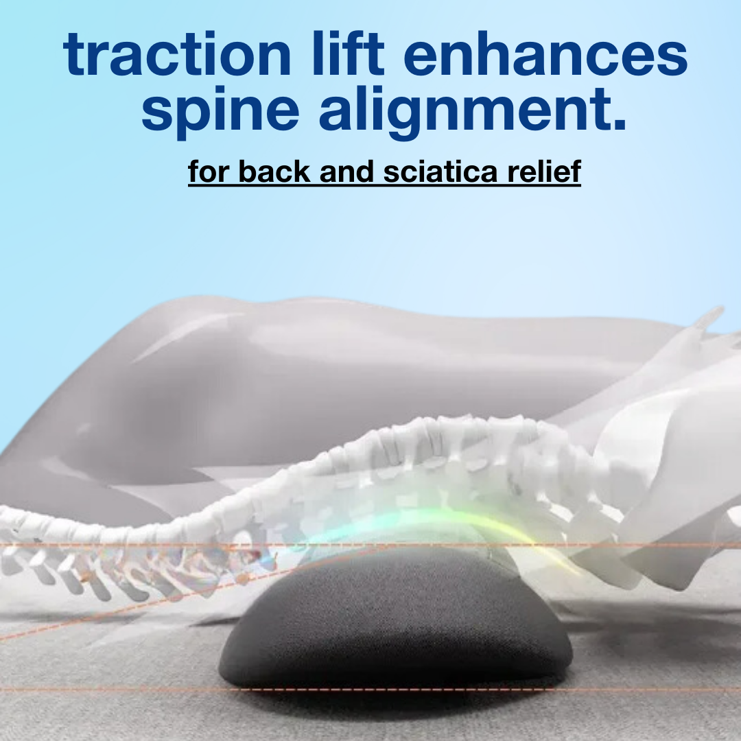 Transform Your Comfort with the 3-in-1 Lumbar Massager Pillow - Enjoy 50% Off Today!