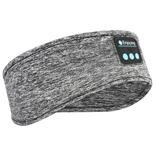Ultimate Wireless Bluetooth Headband: Sweat-Proof Music & Sleep Eye Mask for Sports and Relaxation