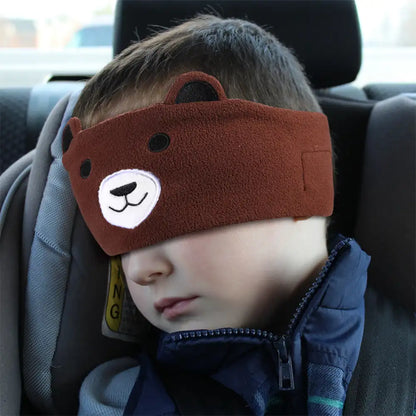 Transform Sleep Time with Our Soft Kid Eye Mask Bluetooth Headphone – Cozy Wireless Earphones with Adorable Animal Design!