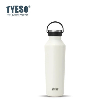 Stainless Steel Vacuum Insulated Water Bottle - Portable, Durable, and Leak-Proof with Matte Finish and Carry Handle for Ultimate Hydration on the Go!