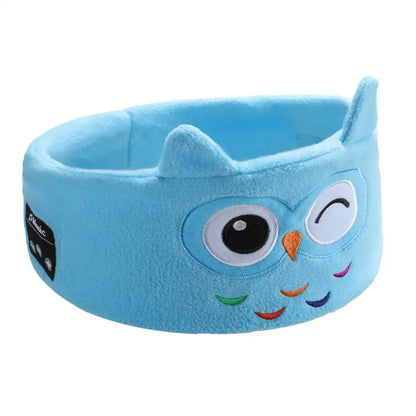Transform Sleep Time with Our Soft Kid Eye Mask Bluetooth Headphone – Cozy Wireless Earphones with Adorable Animal Design!