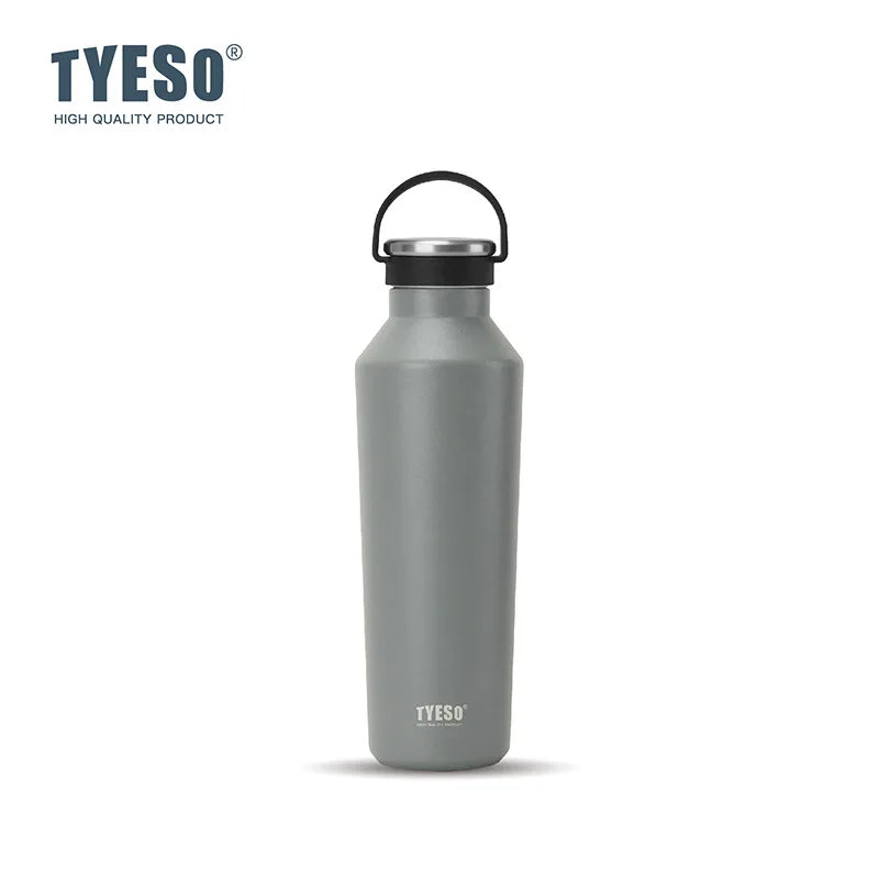Stainless Steel Vacuum Insulated Water Bottle - Portable, Durable, and Leak-Proof with Matte Finish and Carry Handle for Ultimate Hydration on the Go!