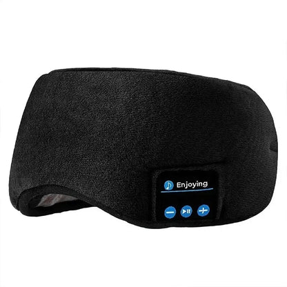 Unwind in Style with Our Bluetooth Wireless Sleep Mask Headphones - The Ultimate Travel Buddy for Music Lovers and Sleep Enthusiasts!