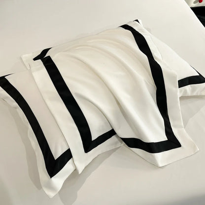 Indulge in Luxury: 2025 Thick Brushed White Duvet Cover Set with Pillowcases - Perfect for Home and Gifting!