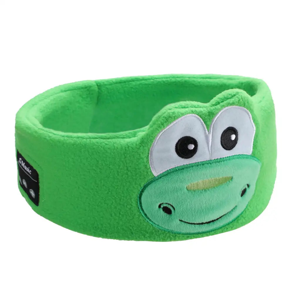 Transform Sleep Time with Our Soft Kid Eye Mask Bluetooth Headphone – Cozy Wireless Earphones with Adorable Animal Design!