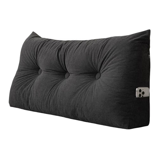 Transform Your Relaxation with Our Stylish Triangular Wedge Headboard Long Backrest Pillow – Perfect for Comfort and Convenience on Beds and Sofas!